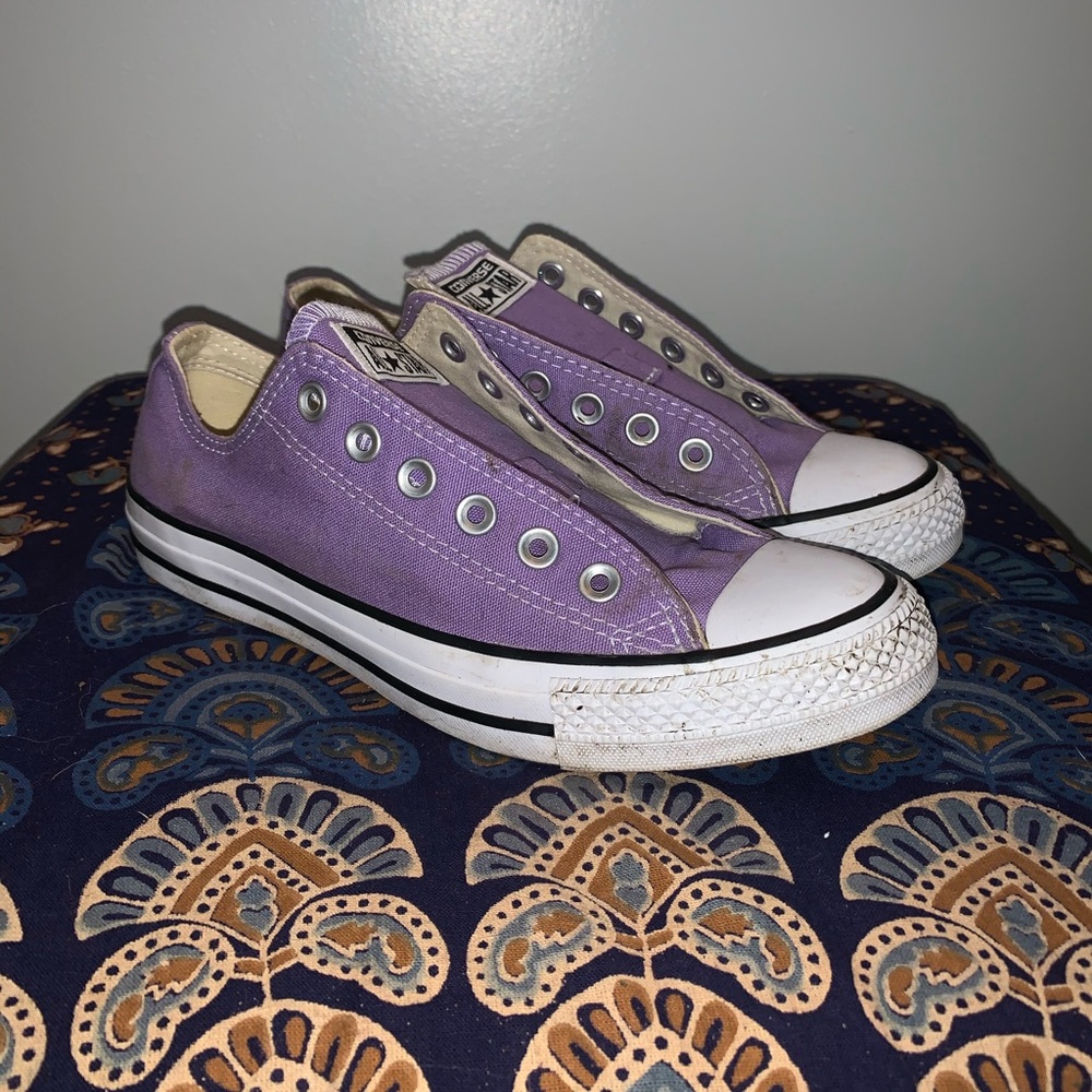 Lavender Converse